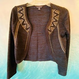 AMERICAN EAGLE Blue/Black Sweater